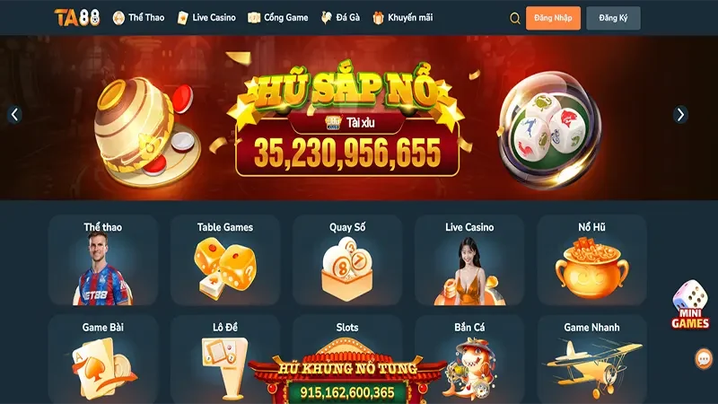Giới thiệu khái quát về nhà cái Ta88