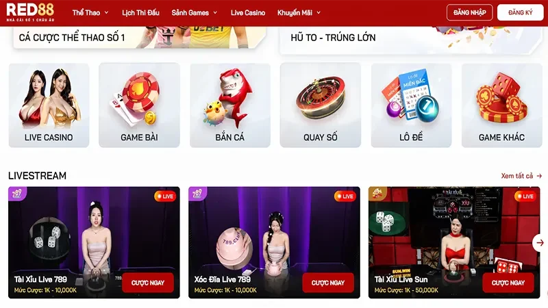 Sơ lược thông tin chính nhà cái Red88