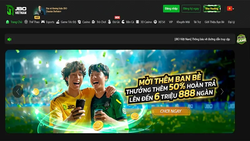 Tổng quan về nền tảng cá cược JBO