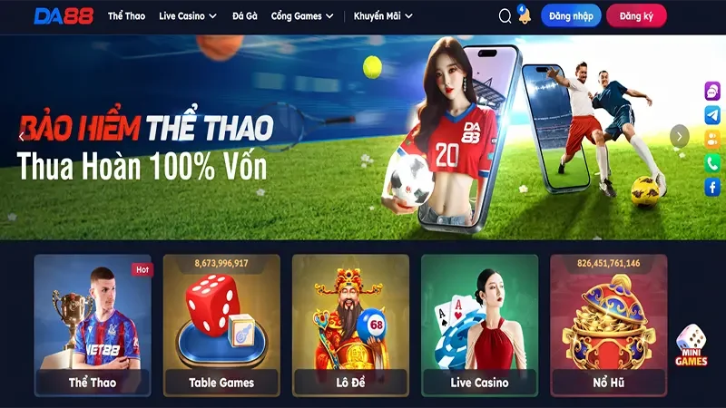 Tổng quan về nhà cái Da88
