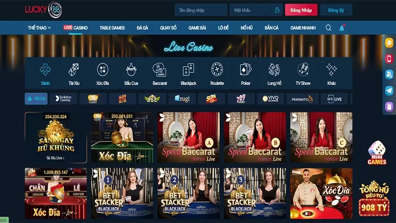 Ưu điểm nổi bật của Lucky88