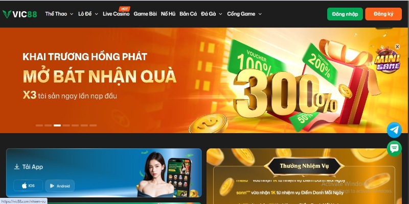 Nhà cái tặng bạn hàng ngàn ưu đãi hấp dẫn khi đăng ký lần đầu